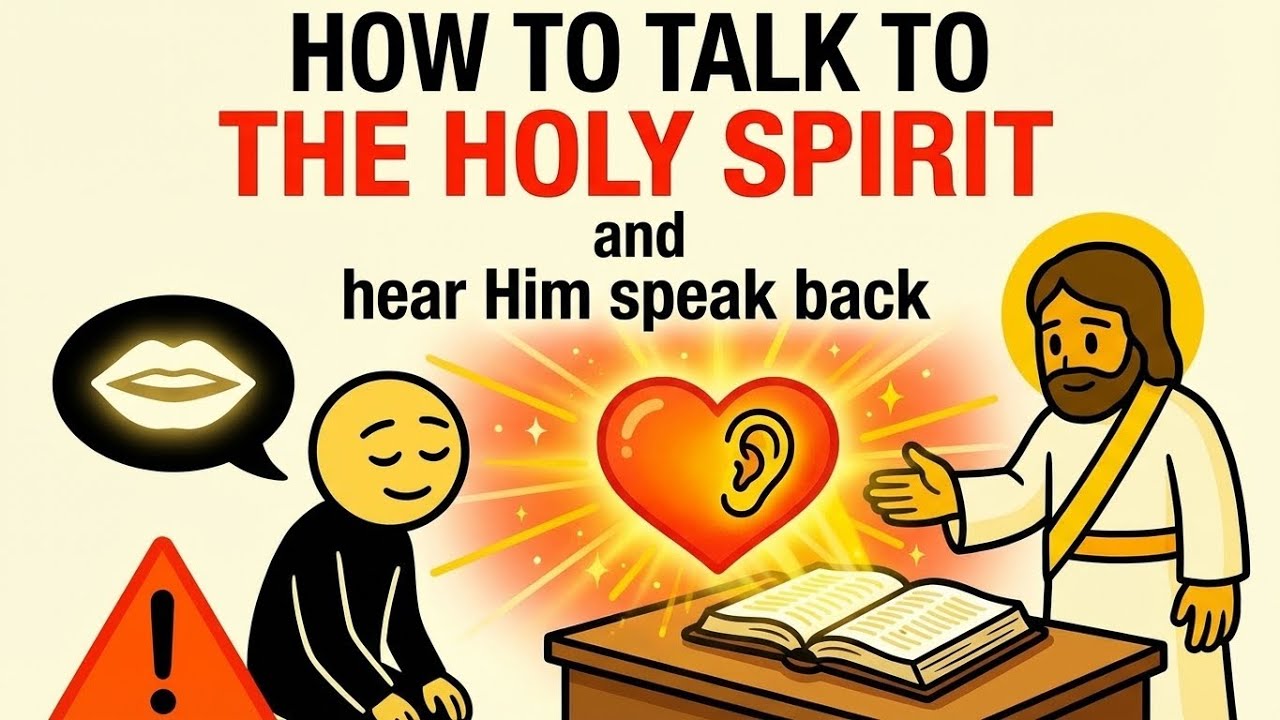 How to Talk to the Holy Spirit and Hear Him Speak Back