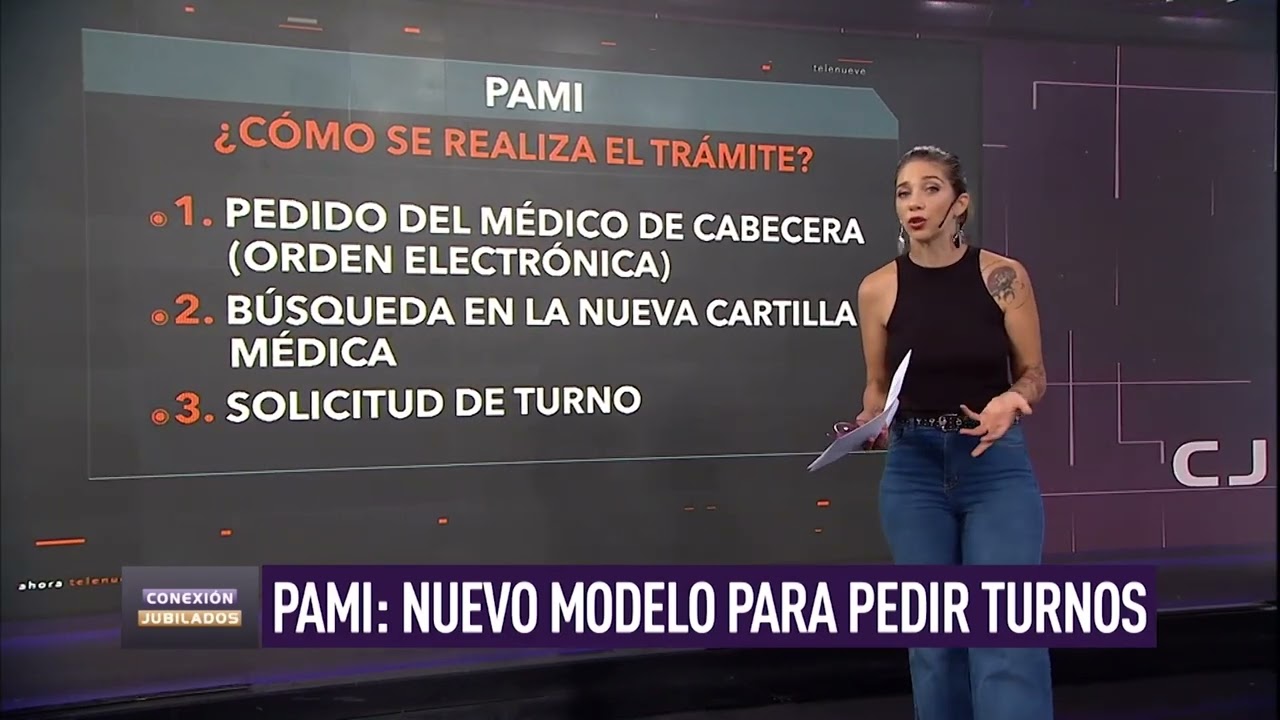 PAMI: nuevo modelo para pedir turnos con especialistas