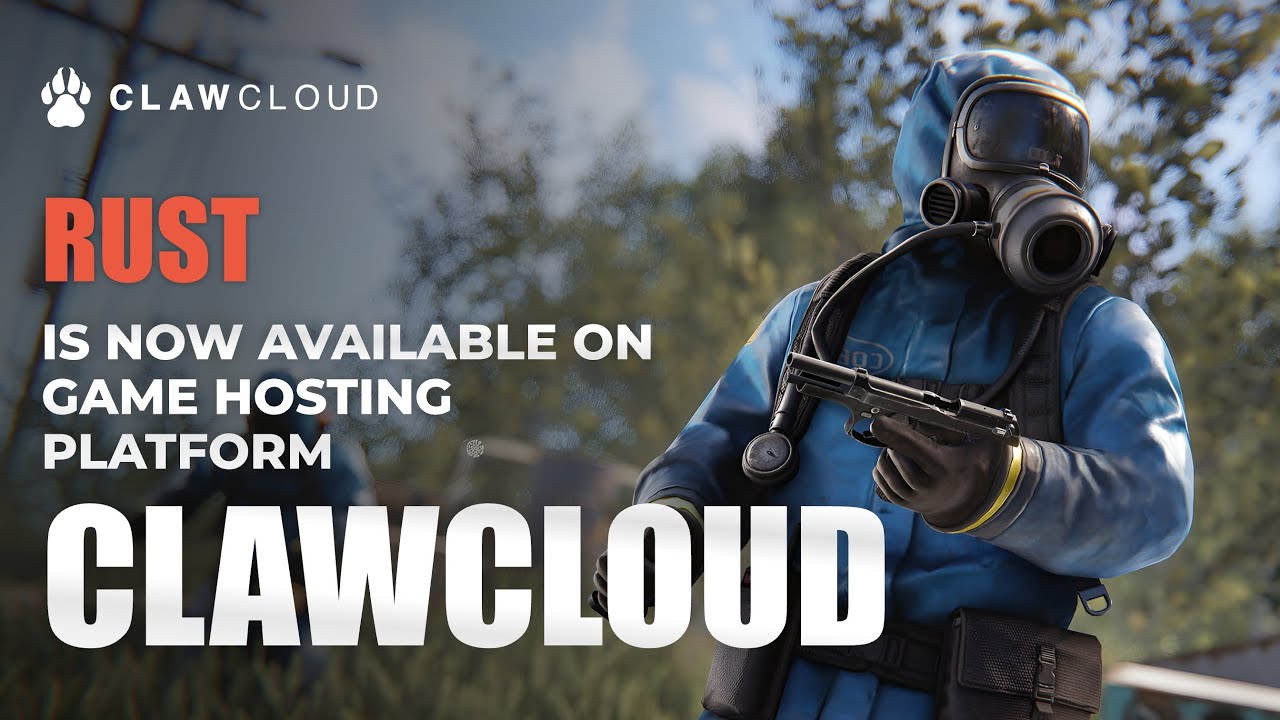 😜Rust dedicated server is now available on ClawCloud! Get yours now⚠️