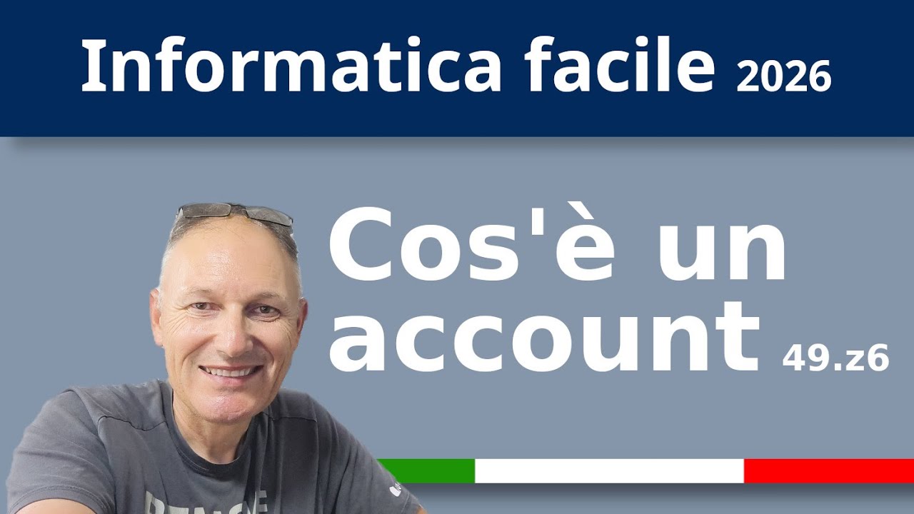 49 Cos'è un account: impariamo a cambiare il nome utente | Informatica Facile | Maggiolina