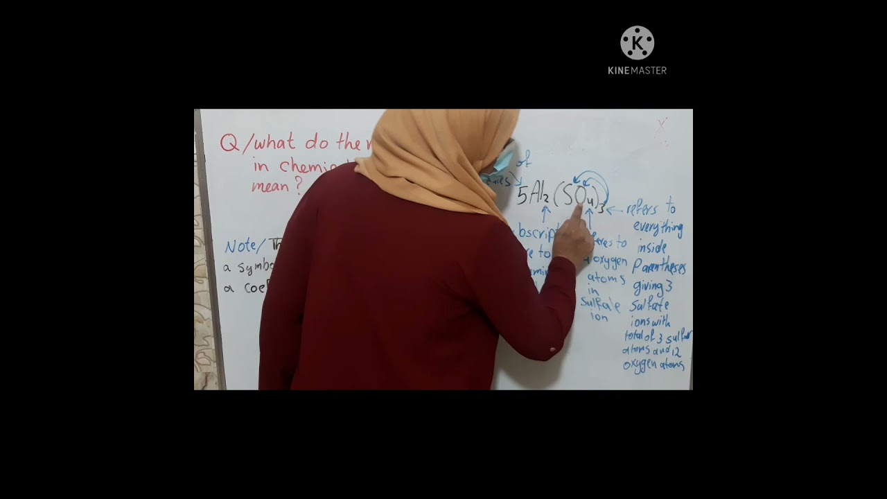 الكيمياء للصف الثاني المتوسط لمدارس المتميزين/Chapter 1  /حساب عدد الذرات للصيغ الكيميائية للمركبات