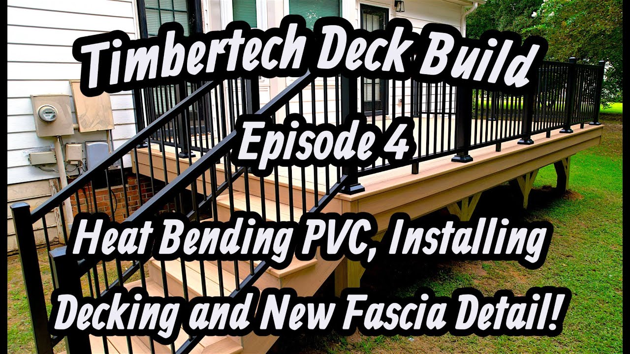 New Timbertech Composite Deck Build  Apex, NC 0825 | Episode 4
