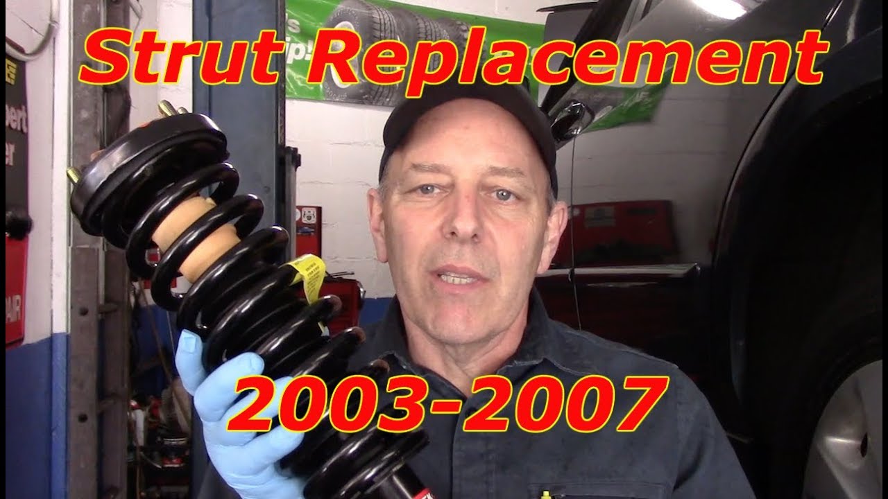 How To Replace Front Struts 2003-2007 Honda Accord