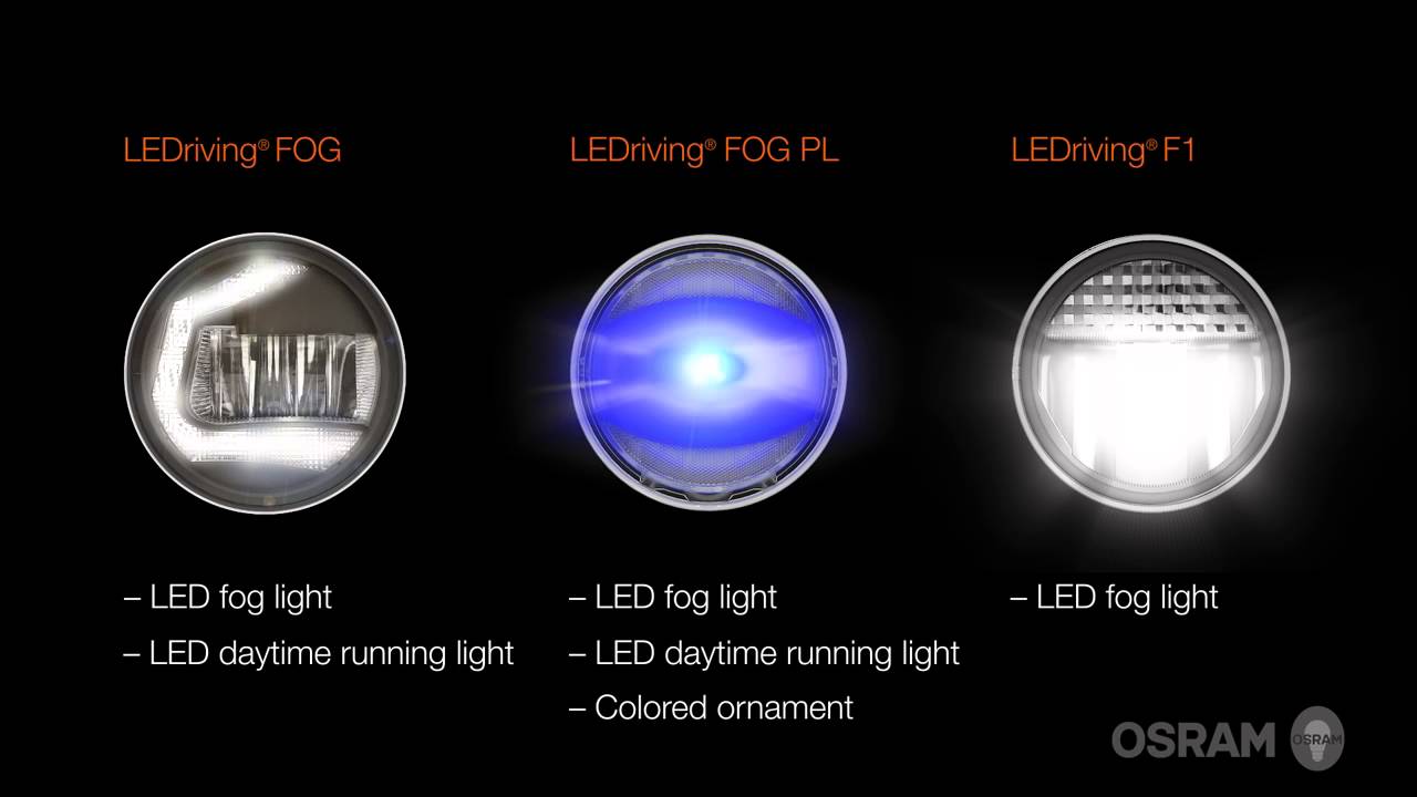 OSRAM LEDriving fog lights  Color up, light up, style up