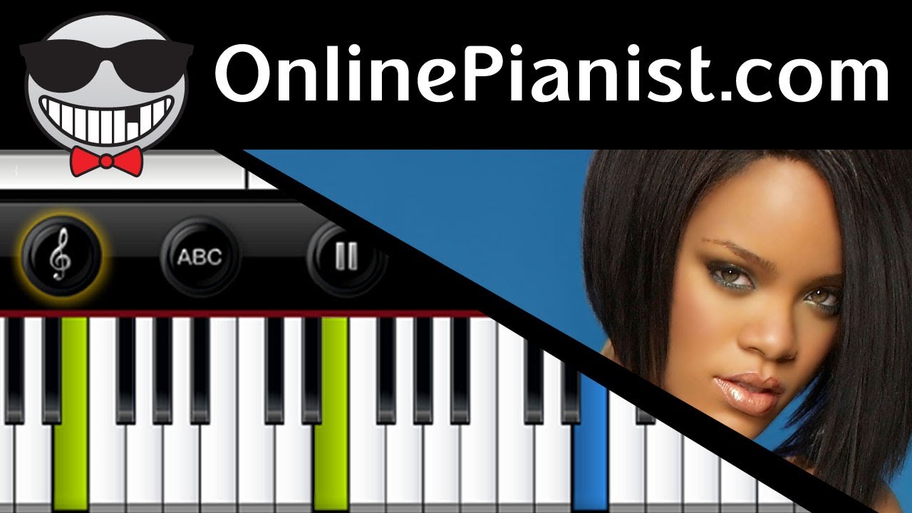 Rihanna - Unfaithful - Piano Tutorial & Sheets