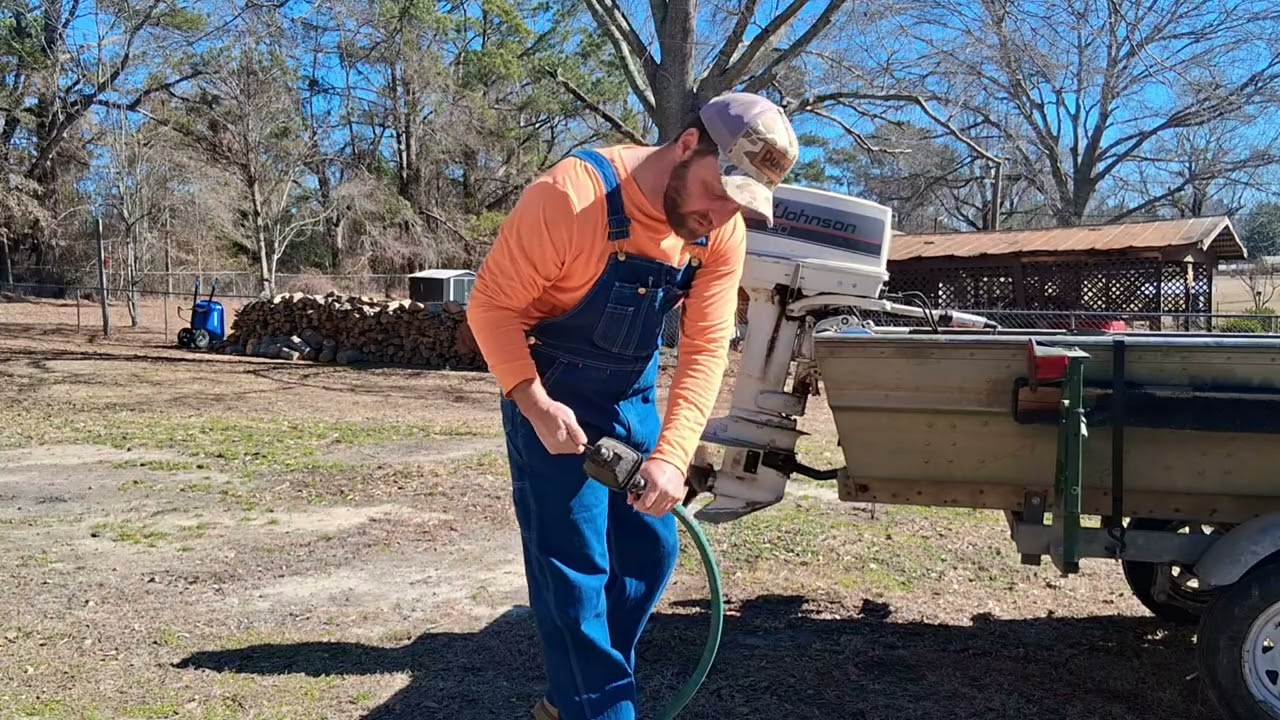 Getting the Ole Johnny ready