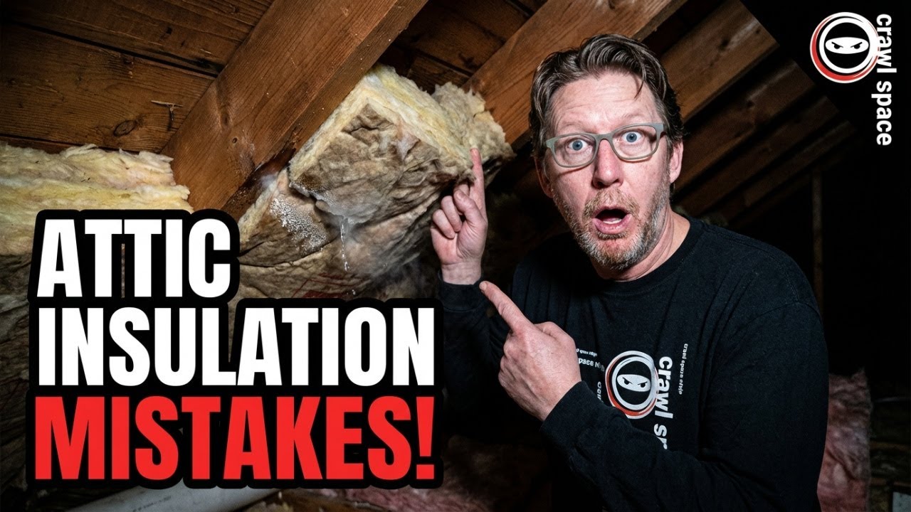Critical Mistakes To Avoid When Insulating Your Attic Space