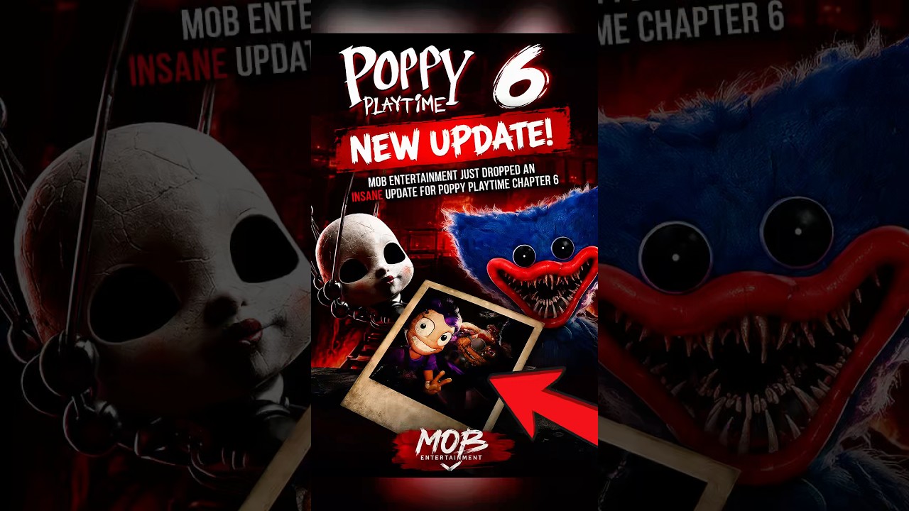 😮 | 6 глава Poppy Playtime получила СУМАСШЕДШЕЕ ОБНОВЛЕНИЕ! #poppyplaytime
