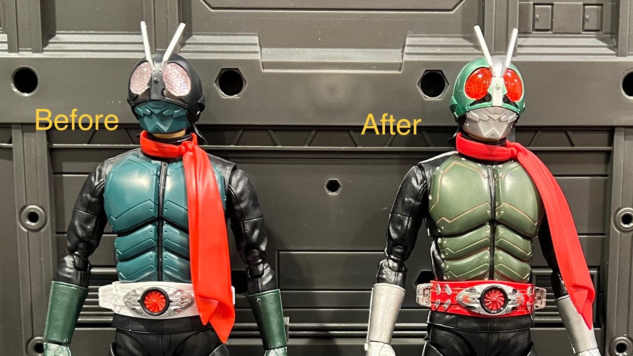 Power Up New Shin Kamen Rider Figure Rise Standard シン・仮面ライダー Custom Paint Shin Masked Rider