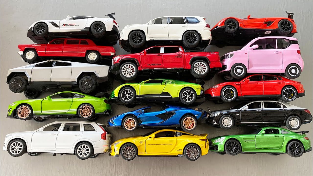 A lot Cars including , Mini EV, Lamborghini, Lexus LC500, 570, Mercedes Benz