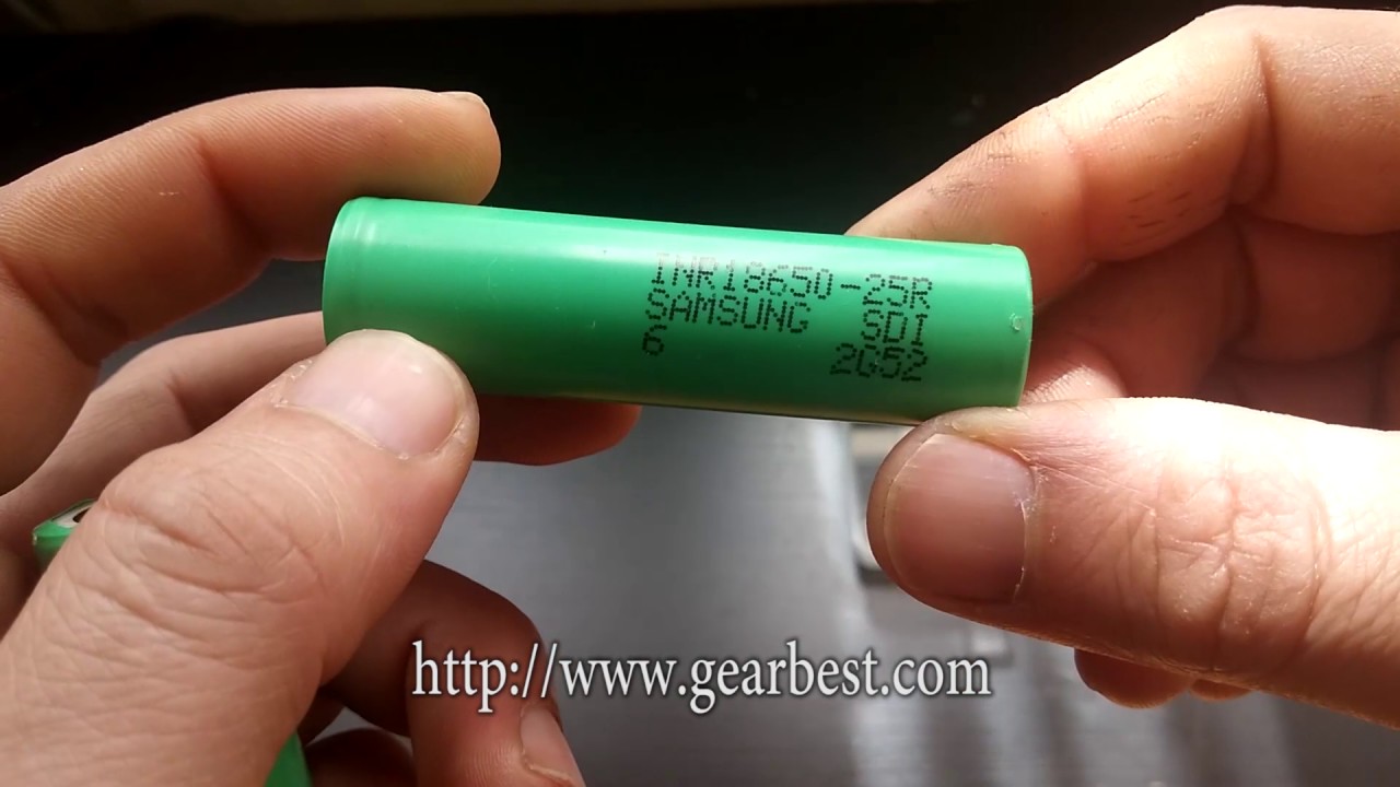 Samsung INR18650 - 25R 2500mAh 30A 3.7V