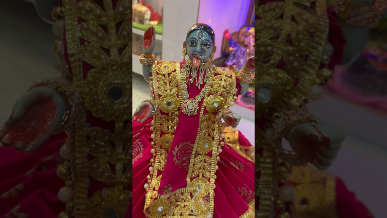 Mata Meri Kali Ka Shringar Darshan ❤️ #jaimatadi #maa #kalimaa #shortsvideo #viralvideo #viral