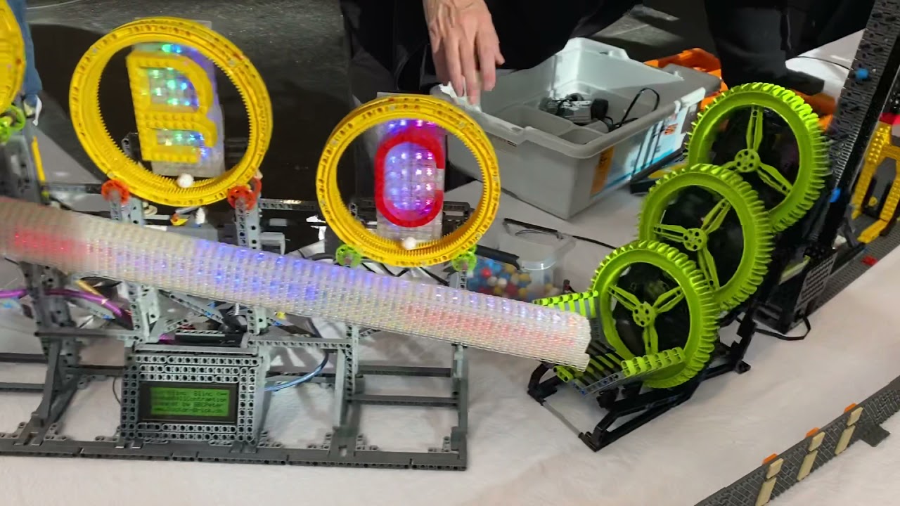 Lego GBC at Bricking Bavaria 2021 in Friedrichshafen. Video from Saturday