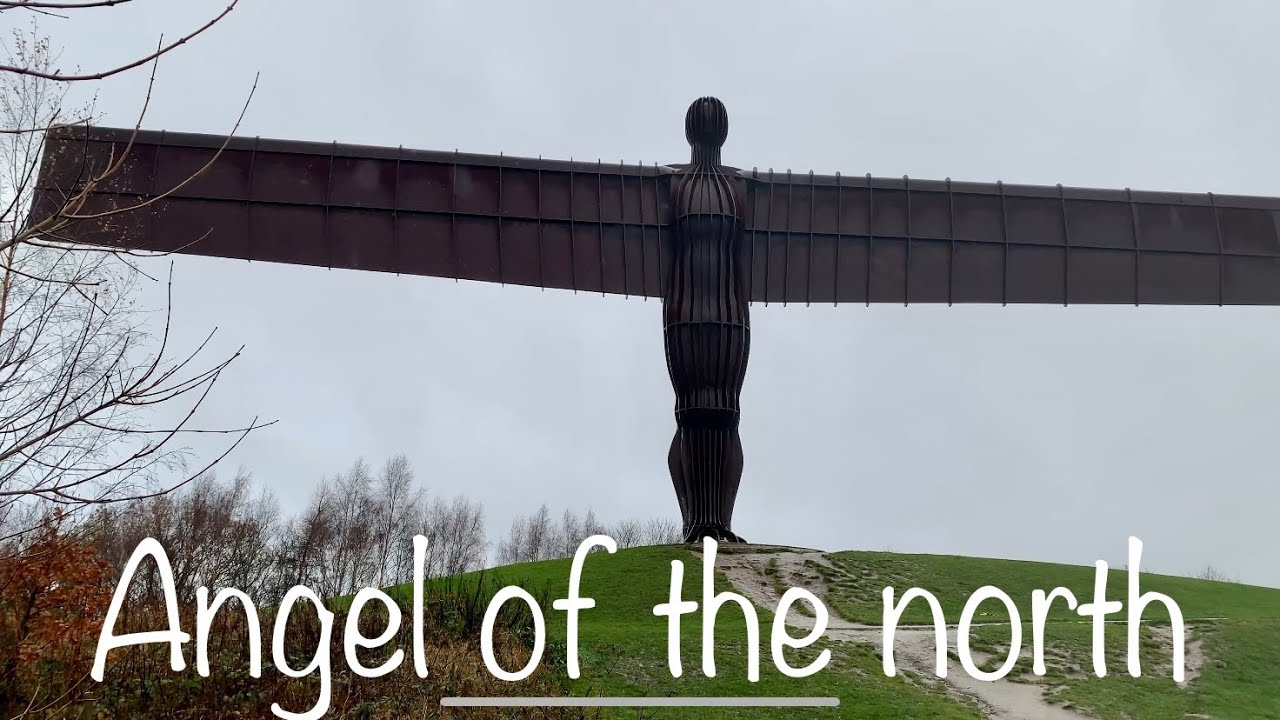 The Angel of the North / Gateshead / Tyneside Virtual Tour 4K.  Contemporary sculpture