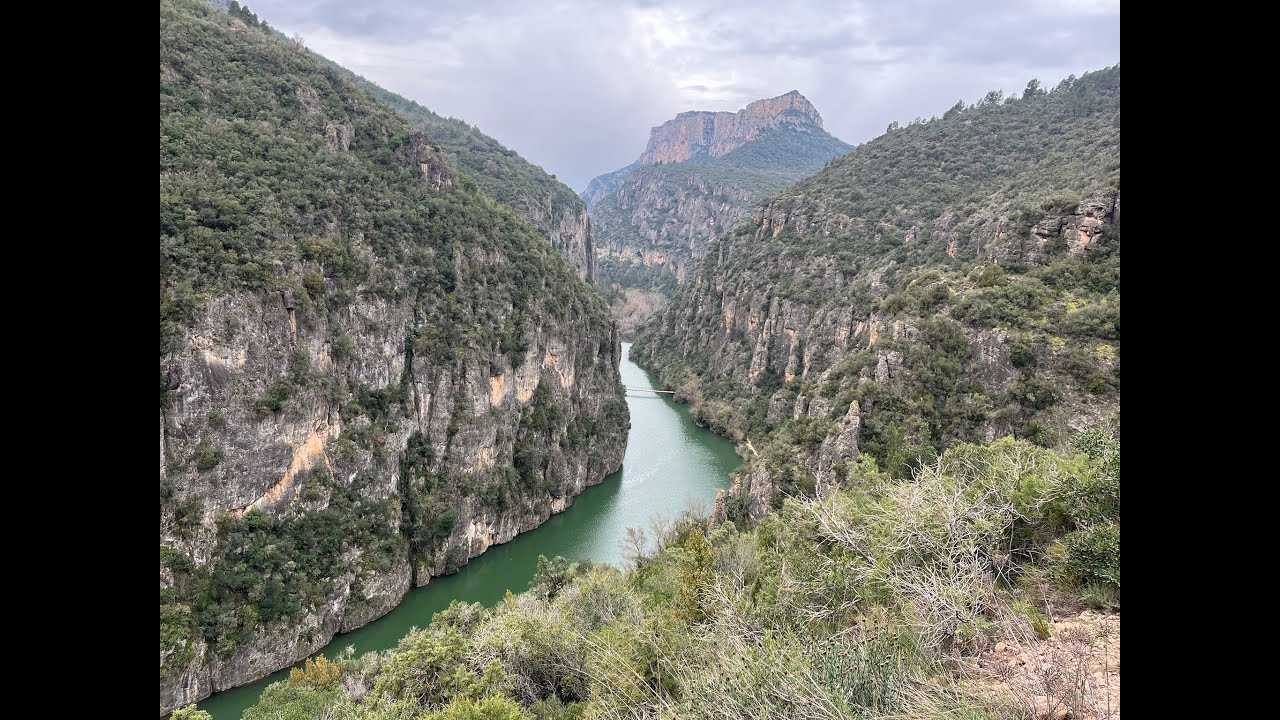 Gongost del Mu. Desde la Fuente del Pont, de Alós de Balaguer, hasta el Pont del Pastor en Camarasa.