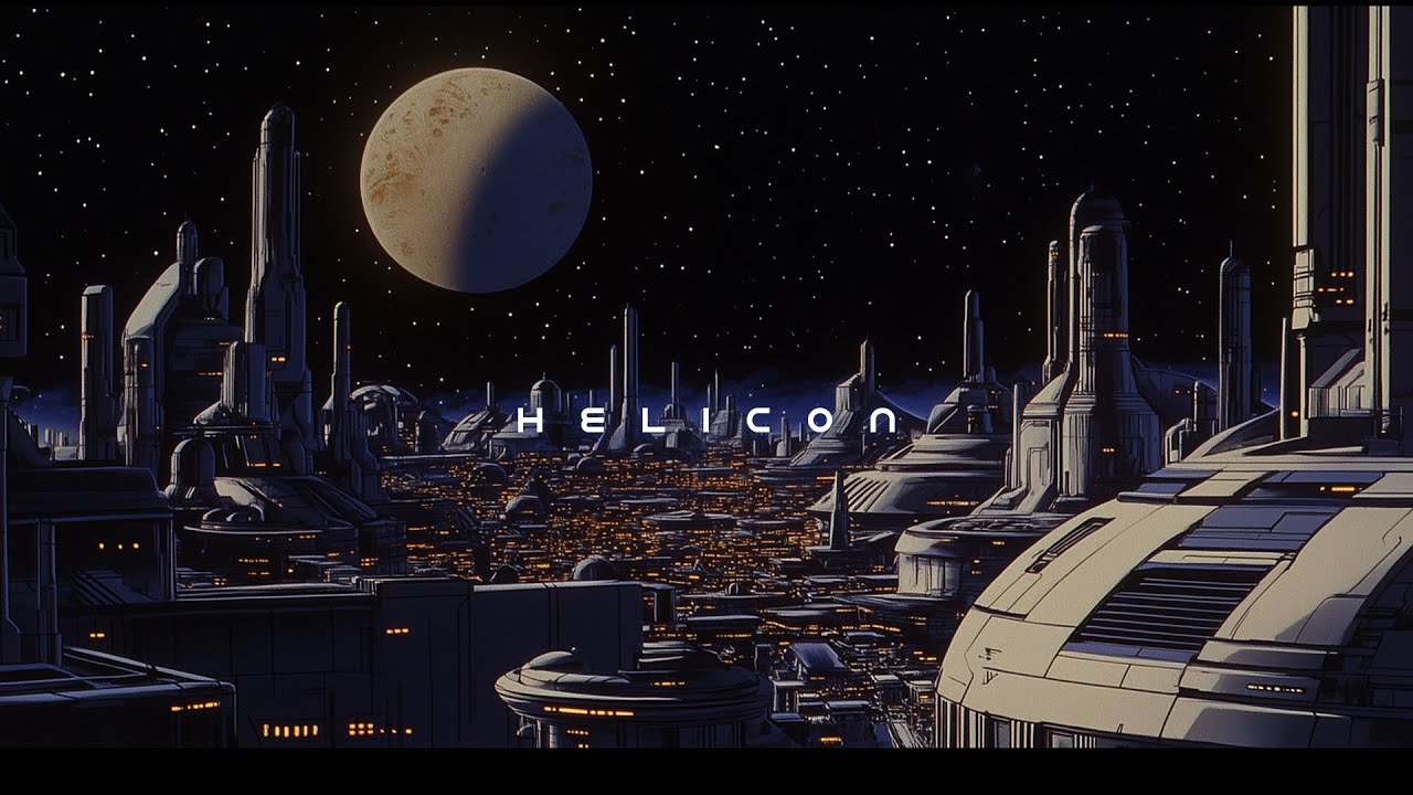 Helicon - Calm Space Music For Futuristic Moonlight