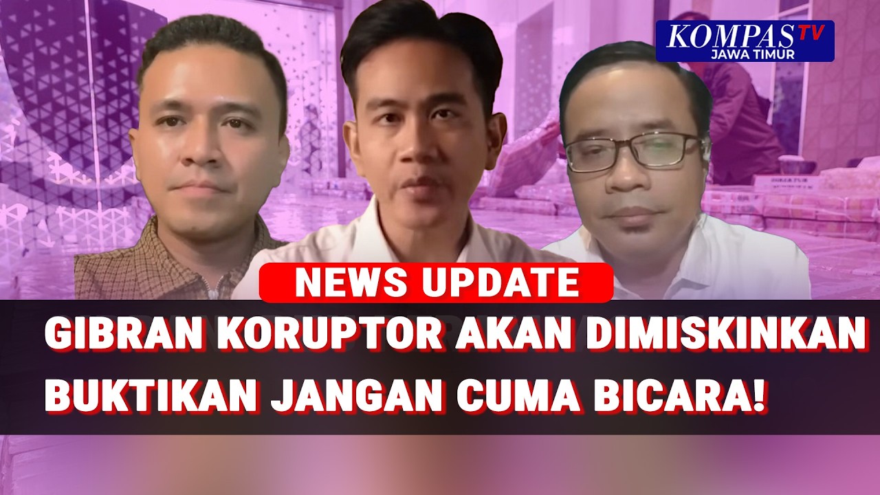 Kritis! Pakar-PSI Soroti Kegagalan Penanganan Korupsi, Gibran Minta Koruptor Dimiskinkan!