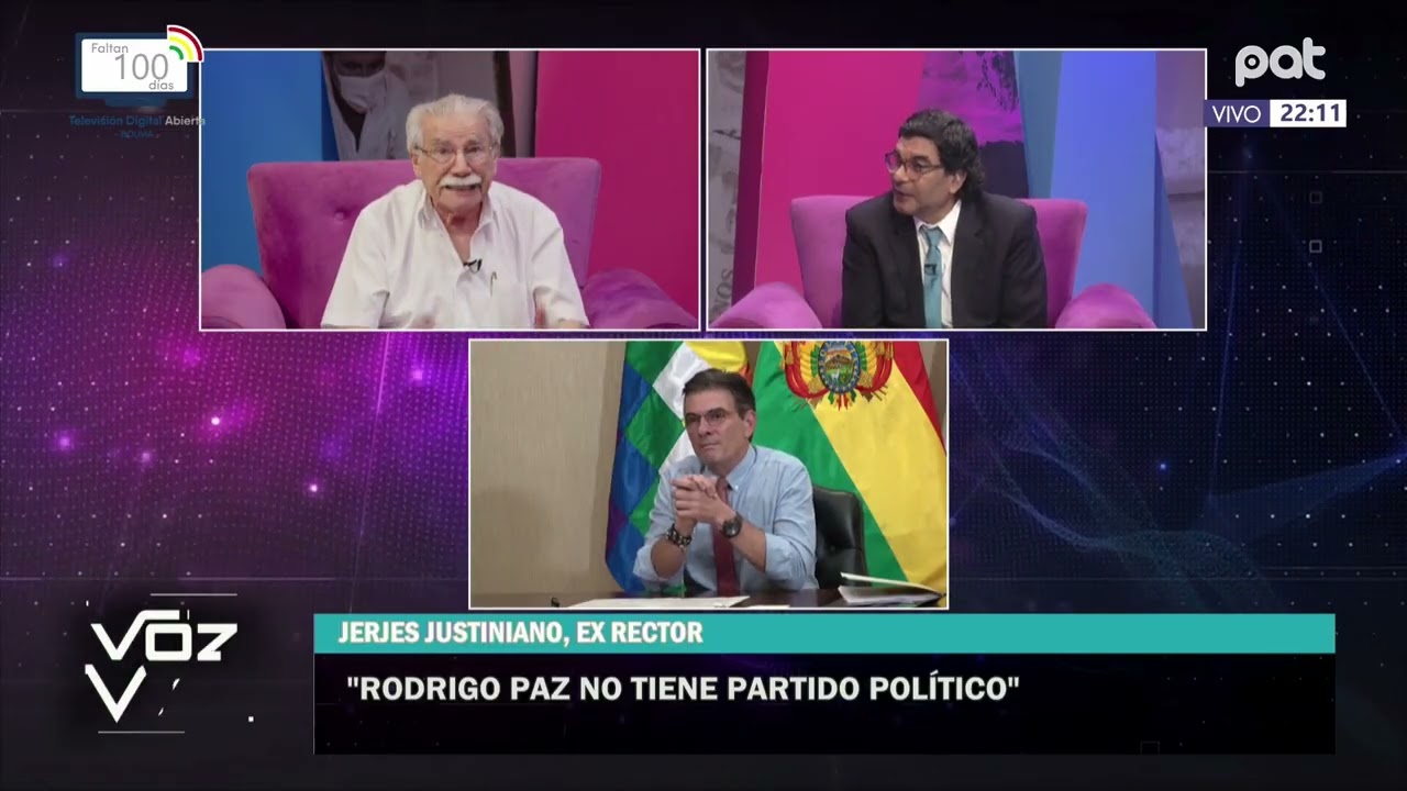 Entrevista  con  Jerjes Justiniano, exrector