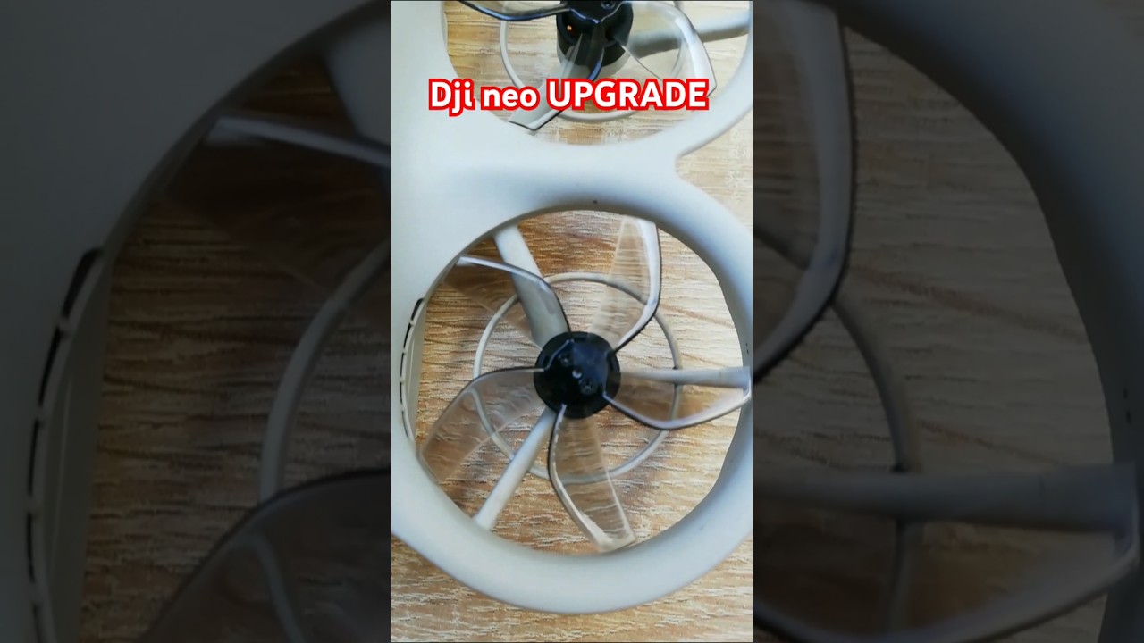 New silent Props - DJI neo tuning #dji neo #dronetuning