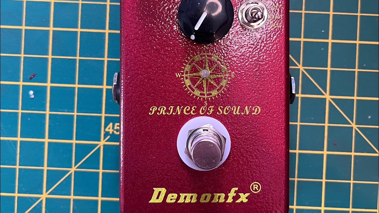 DemonFX Prince of Sound unboxed and dismantled. 