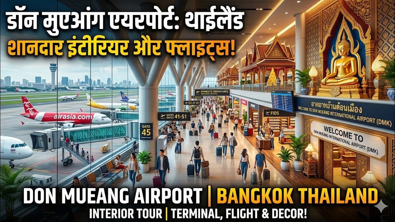 Don Mueang International Airport || Bangkok ||Thailand 