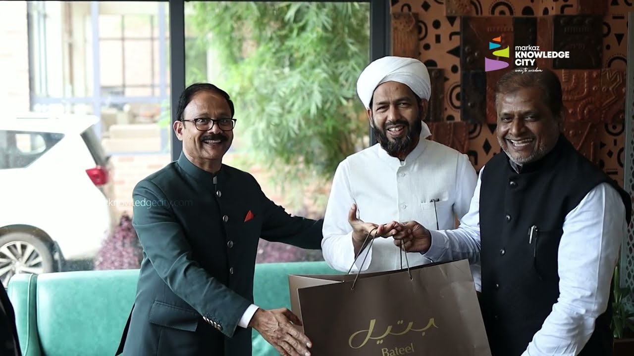 Dr. Siddeek Ahmed, CMD of Eram Group and Pravasi Bharatiya Samman awardee at Markaz Knowledge City