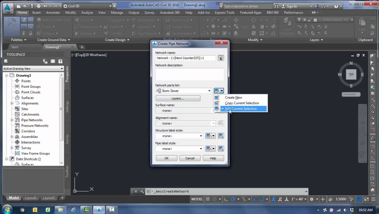 ADS Pipes Catalog into AutoCAD Civil 3D