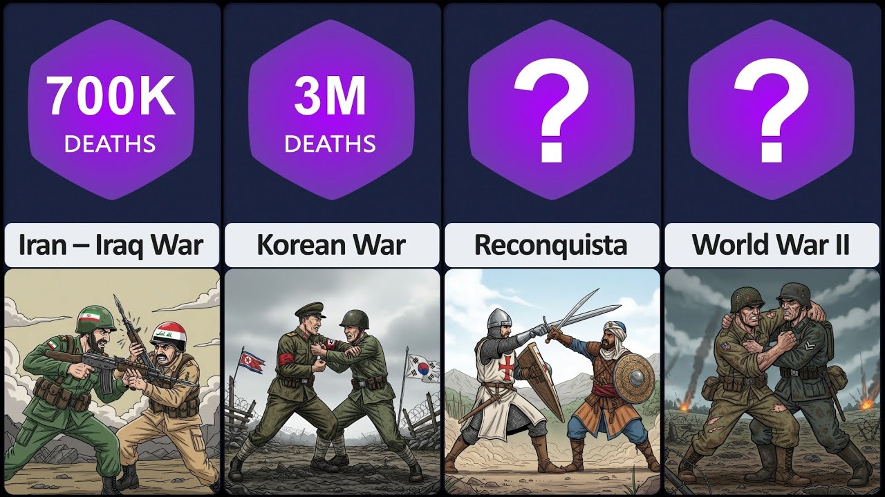Death Comparison: Wars