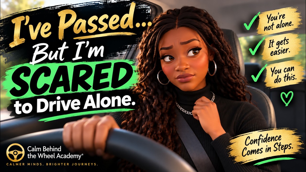 I&rsquo;ve Passed&hellip; But I&rsquo;m Scared to Drive Alone | How to Build Confidence After Passing Your Test