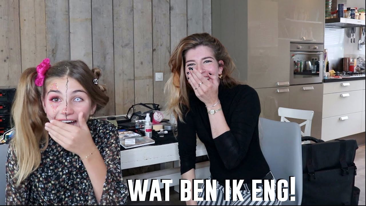 IEDEREEN SCHROK ZICH DOOD! - MAKE-UP ARTIST MAAKT HALLOWEEN LOOK | SENNA BELLOD