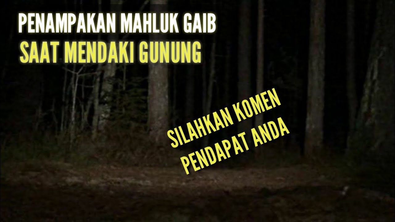 Penampakan Saat Mendaki Gunung #horor #hantu #pengobatanalternatif #misteri