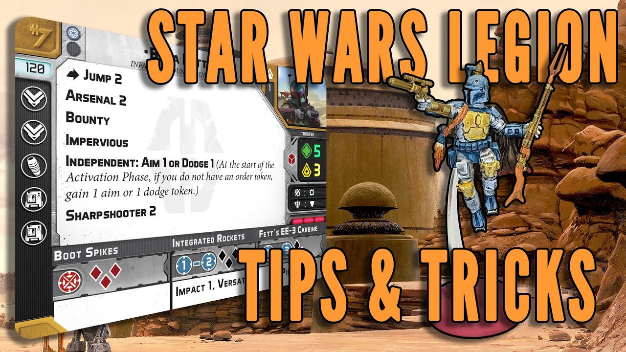 Boba Fett, Infamous Bounty Hunter - Two Minute Unit! [SW Legion Strategy]