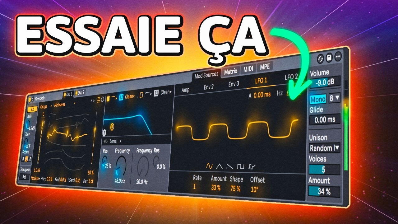 Designer une Rolling Bass qui fera galoper le Dance Floor