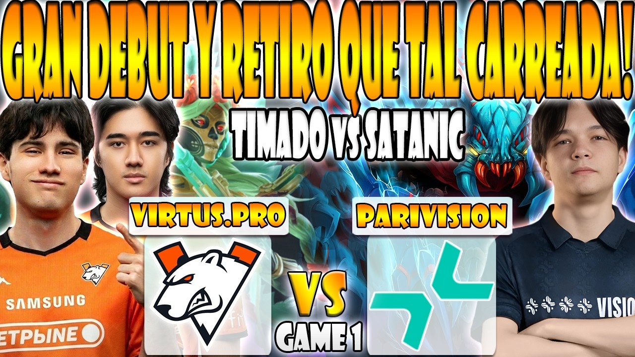 VIRTUS.PRO vs PARIVISION BO3[GAME 1] TIMADO, ABED VS SATANIC, NO[O]NE-RES UNCHAINED 4:BLAST SLAM VII