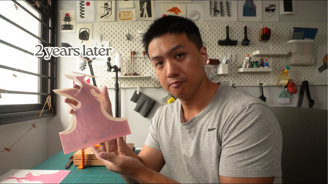 I recreated my old print (2 years later and 8 times larger!)