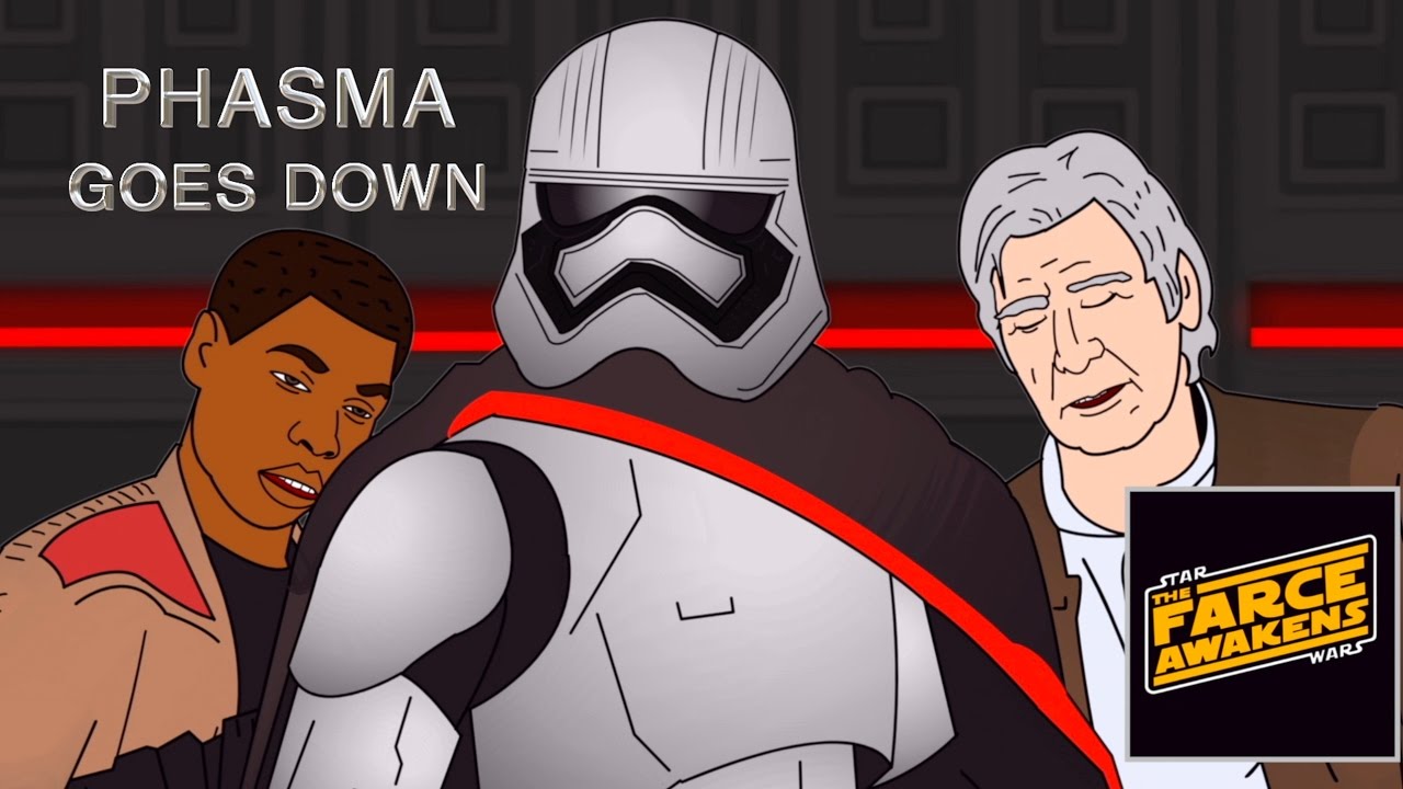 Phasma Goes Down The Shoot