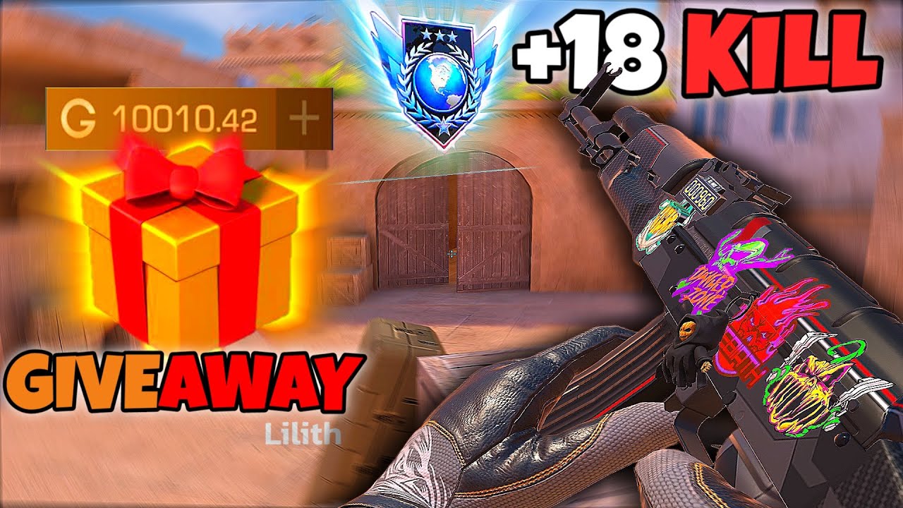 STANDOFF 2 | Full Competitive Match Gameplay ( +18 Kills ) | 10K Gold Giveaway 🎁🔥 | iPad Pro 2024