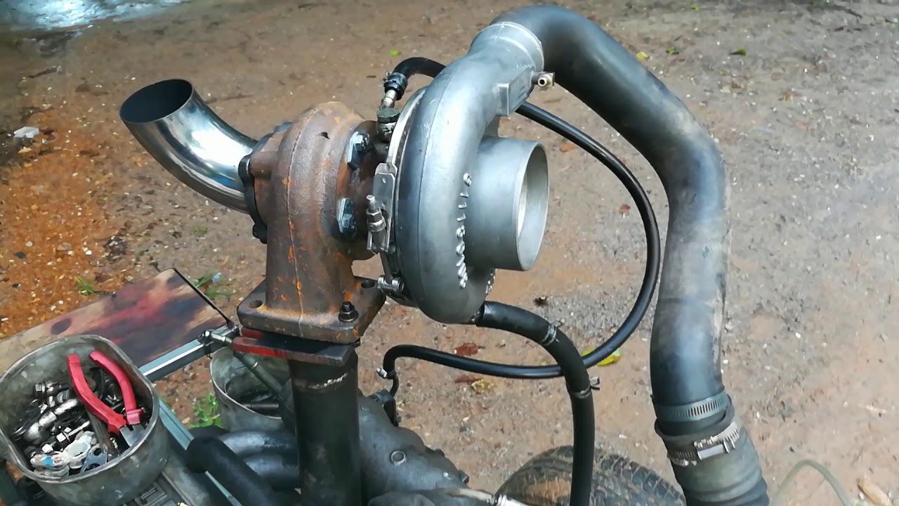 เทอร์โบ HX40(cantando turbina) 0822525133 Sound show Pente na Turbina,hissing sound in turbo.