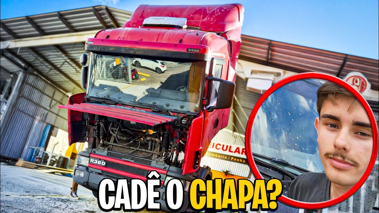 Tudo quebrado o scania 124.