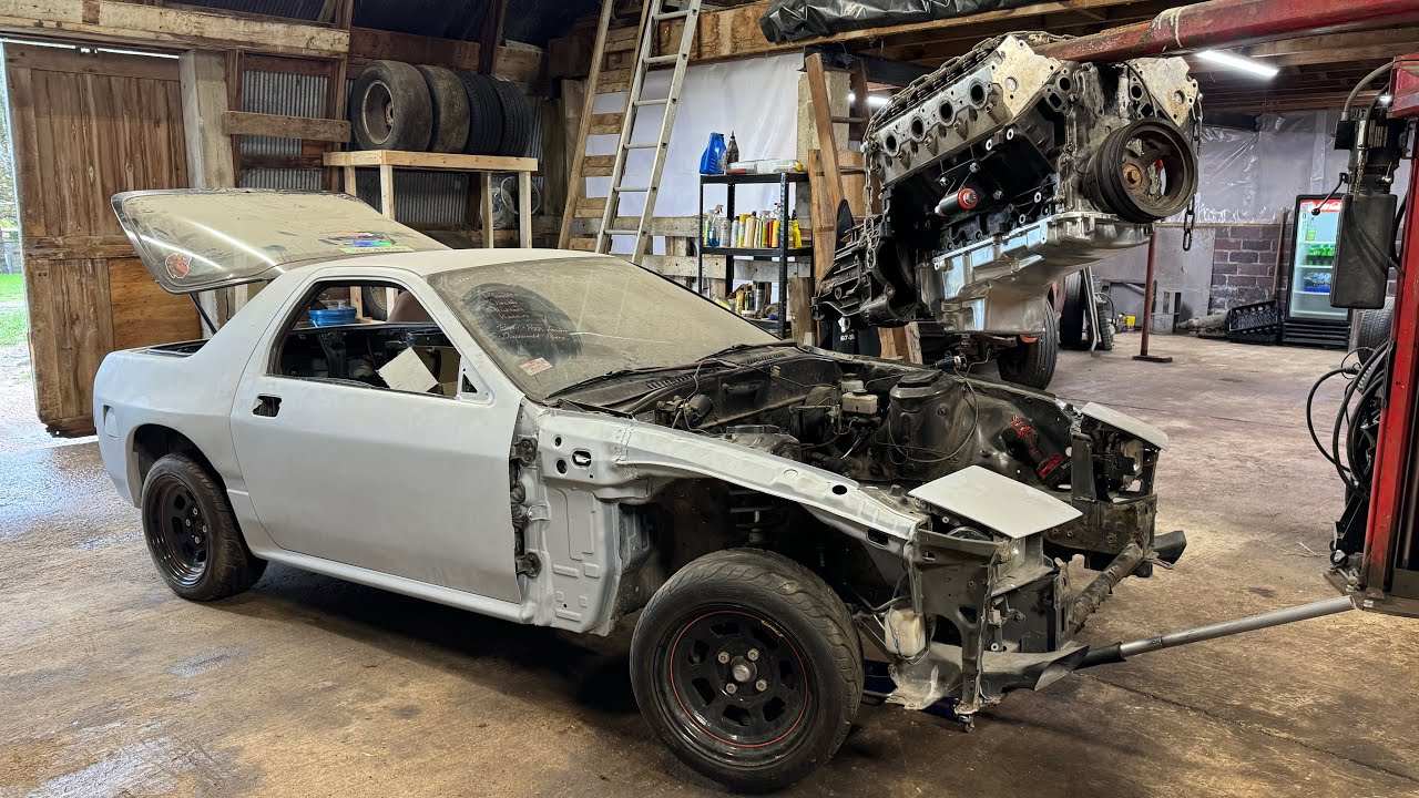 LS Swap FC RX7 Drift Car under $5,000 Ep. 1 Test Fit