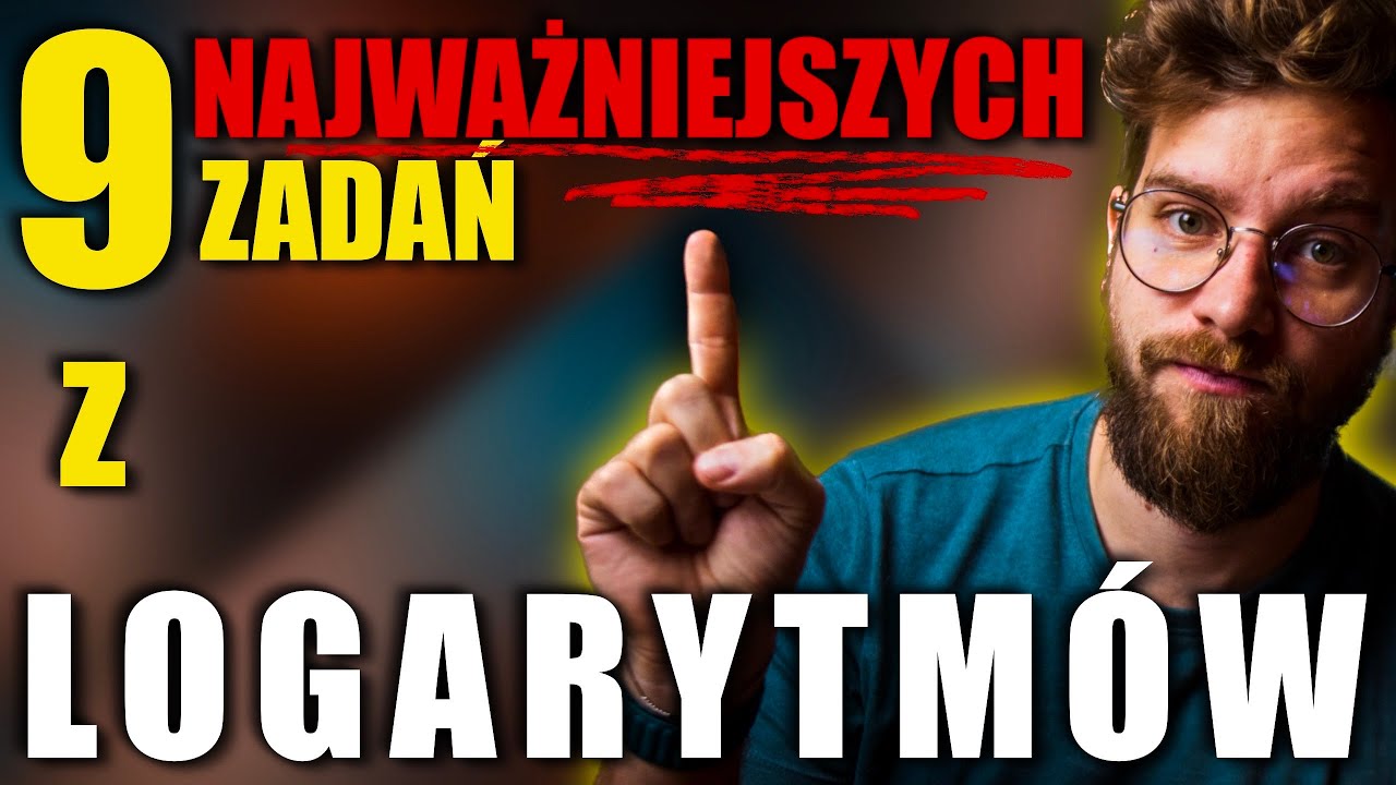 Jak być MISTRZEM LOGARYTMÓW❓Liczenie logarytmów, własności, równania, nierówności