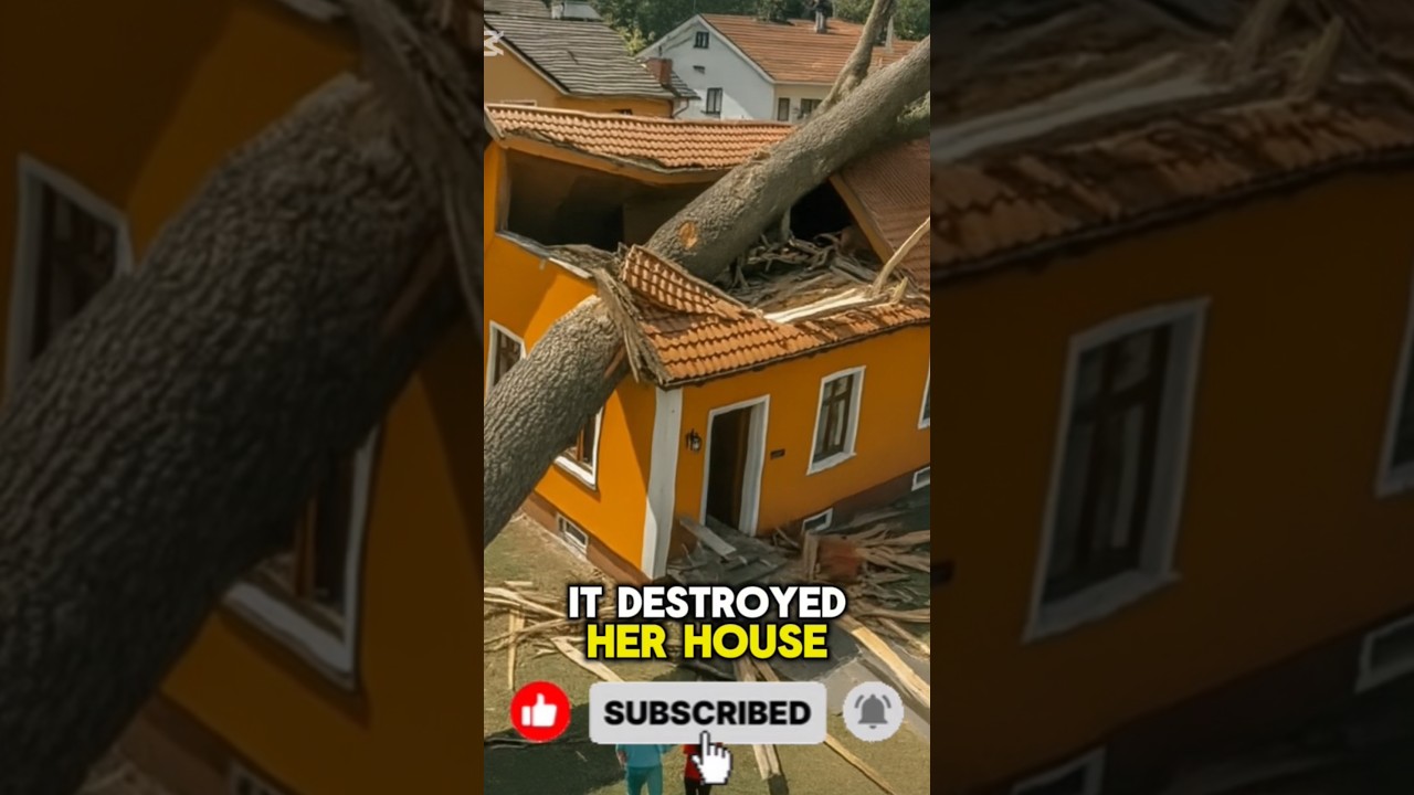 🌳 HOA Karen Cut Down My 150-Year-Old Tree &mdash; Then Blamed Me When It Crashed Into Her House! #shorts