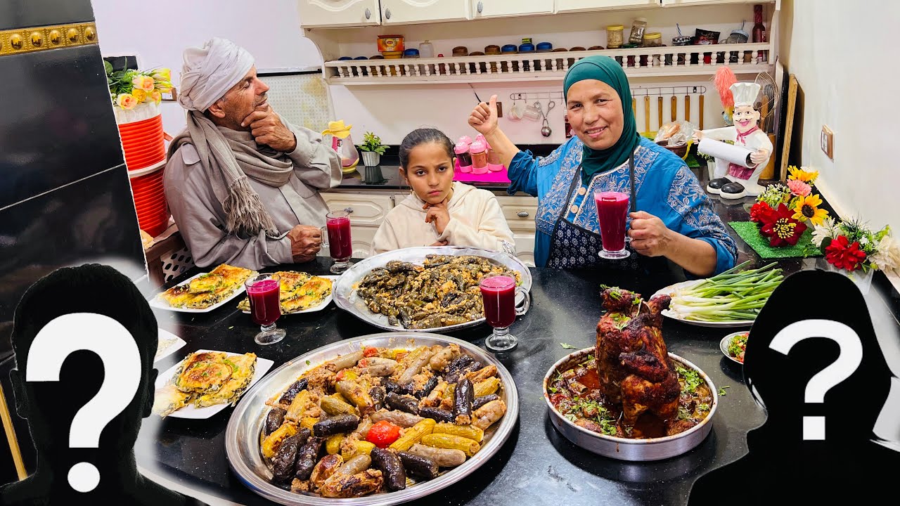 عزمت الكل وجبتهم وعملت الحلو لجلهم يافرحت قلبى بهم وظهور جوز بنتى هبدع فيها لعيونهم🤌🏻