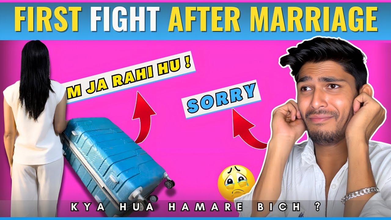 First FIGHT after MARRIAGE 😮| first OMEGLE COUPLE emotional Prank