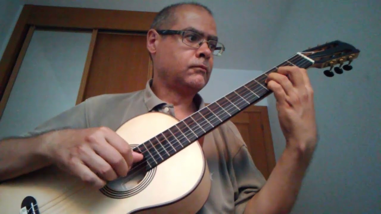 Exercises No.1-8 by Dionisio Aguado from New Guitar Method