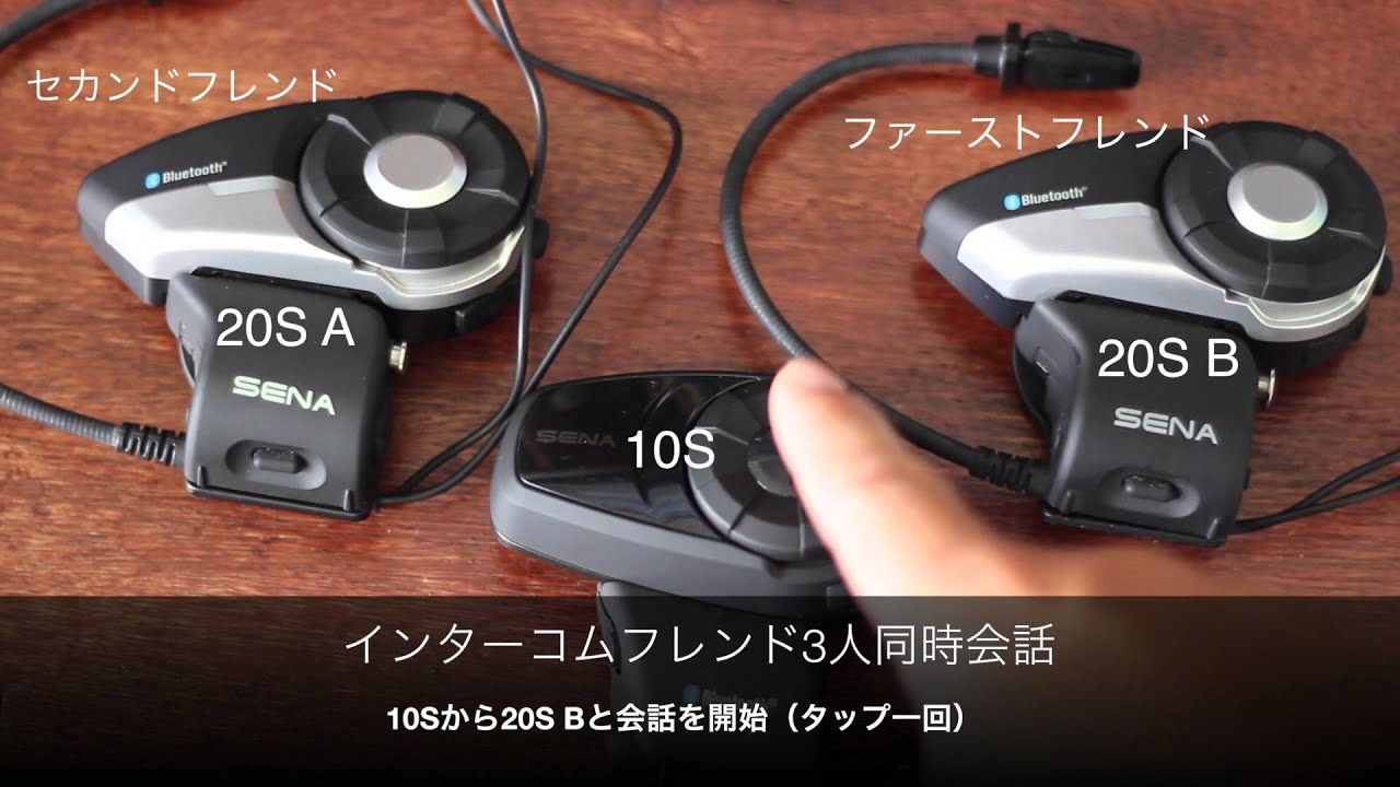Vol. 32　SENA インターコムの簡単設定ガイド 2　
インターコム ペアリング・操作　＆その他編