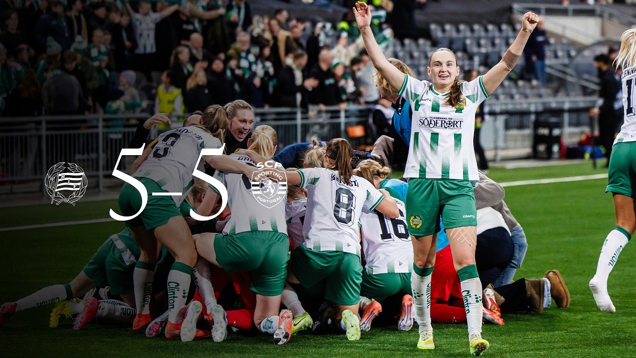 SAMMANDRAG | Hammarby 5-5 Sporting | UWEC 2025/2026