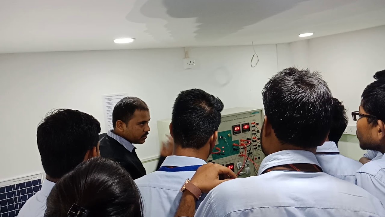 Demonstration on Solar PV Laboratory-1