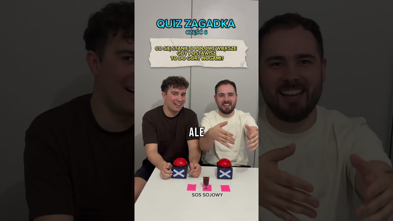 Quiz zagadka część 6! Napisz swoje odpowiedzi w komentarzu! #quiz #zagadka #funny #śmieszne #shorts