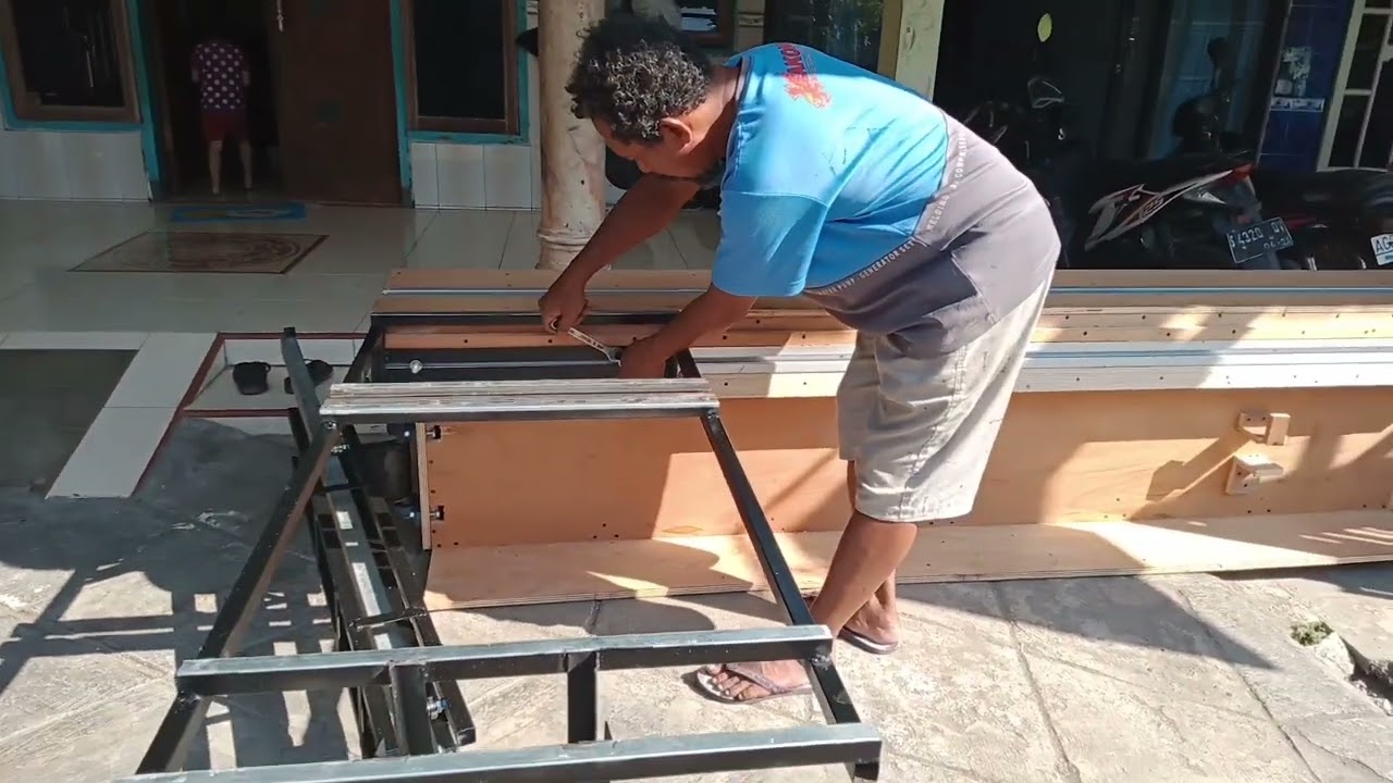 DIY PANEL SAW ll UNIT SLIDING UNTUK TABLE SAW STANLEY